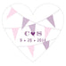 HOMESPUN CHARM STICKER STICKER - AyaZay Wedding Shoppe