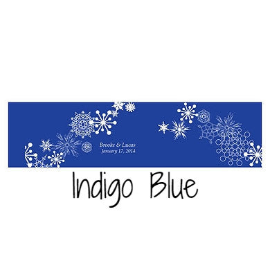 WINTER FINERY CUBE FAVOUR BOX WRAP - AyaZay Wedding Shoppe
