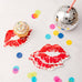 RED LIPS PAPER PARTY NAPKINS - SET OF 20