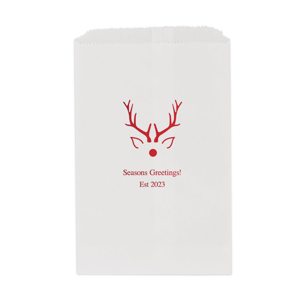 RUDOLPH FLAT POCKET STYLE GOODIE BAG