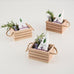 MINI WOODEN CRATE WITH JUTE HANDLES - AyaZay Wedding Shoppe