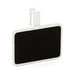 MINI RECTANGULAR WOODEN BLACK BOARD CLIP WITH WHITE WASH FINISH (24/pkg) - AyaZay Wedding Shoppe