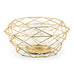 MODERN GOLD GEOMETRIC METAL TABLE CENTERPIECE - AyaZay Wedding Shoppe