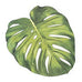 TROPICAL MONSTERA LEAF DIE-CUT PAPER PLACEMAT SHEETS - AyaZay Wedding Shoppe