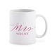 PERSONALIZED COFFEE MUG - MRS - AyaZay Wedding Shoppe