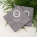 PERSONALIZED FOIL PRINTED PAPER NAPKINS - Love Wreath (50/pkg)