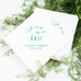 PERSONALIZED FOIL PRINTED PAPER NAPKINS - You Me Oui!
(50/pkg)