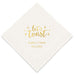 PERSONALIZED FOIL PRINTED PAPER NAPKINS - Let’s Toast

(50/pkg)