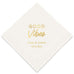 PERSONALIZED FOIL PRINTED PAPER NAPKINS - Good Vibes

(50/pkg)