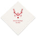 RUDOLPH PRINTED NAPKINS (50/pkg)