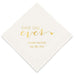 PERSONALIZED FOIL PRINTED PAPER NAPKINS - Best Day Ever

(50/pkg)