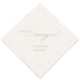 PERSONALIZED FOIL PRINTED PAPER NAPKINS - Cheers To A Marry Life
(50/pkg)