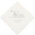 PERSONALIZED FOIL PRINTED PAPER NAPKINS - Wedding Cheer (50/pkg)