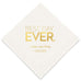 PERSONALIZED FOIL PRINTED PAPER NAPKINS - Best Day Ever Block Style

(50/pkg)