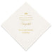 PERSONALIZED FOIL PRINTED PAPER NAPKINS - Love Gives Us A Fairy Tale
(50/pkg)