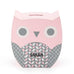 PERSONALIZED WOODEN PIGGY BANK - PINK OWL - AyaZay Wedding Shoppe