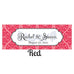 MOROCCAN SMALL RECTANGULAR TAG - AyaZay Wedding Shoppe