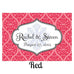 MOROCCAN LARGE RECTANGULAR TAG - AyaZay Wedding Shoppe