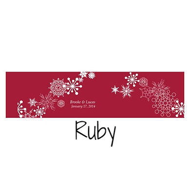WINTER FINERY CUBE FAVOUR BOX WRAP - AyaZay Wedding Shoppe