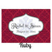 MOROCCAN LARGE RECTANGULAR TAG - AyaZay Wedding Shoppe