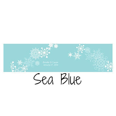 WINTER FINERY CUBE FAVOUR BOX WRAP - AyaZay Wedding Shoppe