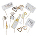 PHOTO BOOTH PROPS - GOLD FOIL